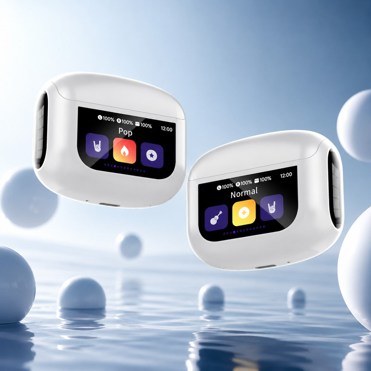 Touch Screen ANC Earbuds