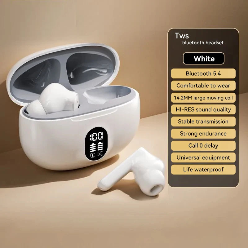 TWS In-Ear Wireless Earbuds Smart LED Display Touch Control Earphone HIFI Stereo Sound Bluetooth-Compatible 5.3 For Apple Xiaomi
