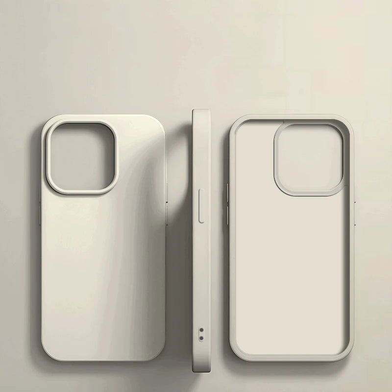 Luxury Liquid Silicone Phone Case for APPLE iPhone 11 13 12 14 15 16 Pro Max Cases for iPhone 17 Pro Shockproof Protector Cover