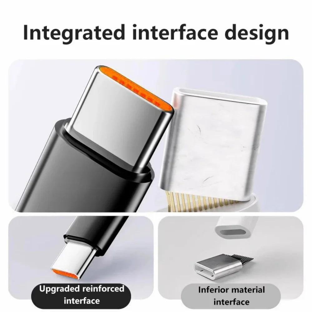 240W 10A USB to Type C Super Fast Charging Cable Nylon Braided USB C Phone Quick Charge Data Cord For Samsung Xiaomi Huawei Oppo