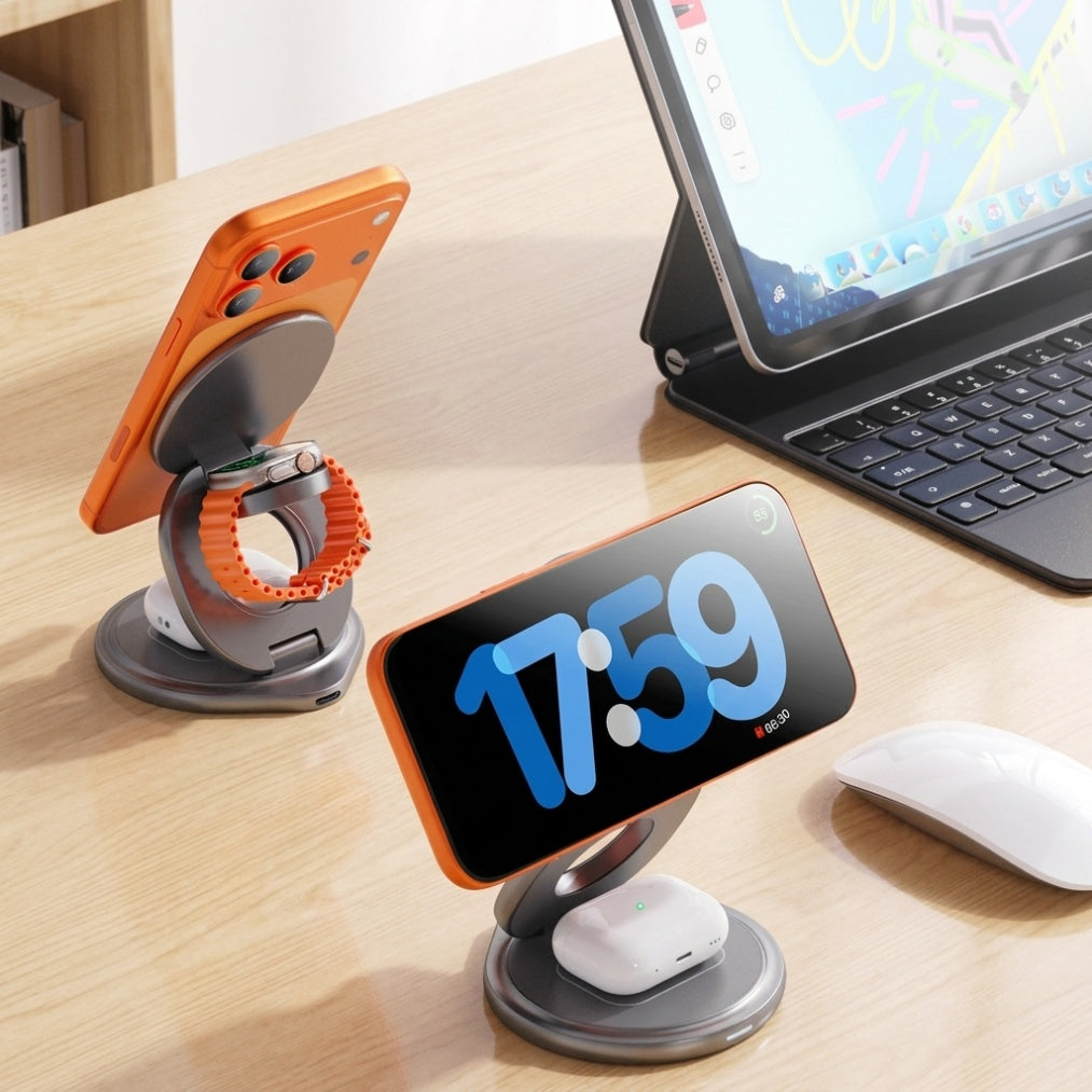Qi2 Magnetic Charging Station