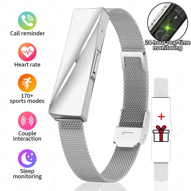 Global Version Smart Wristbands Bluetooth Smartband Fitness Tracker Heart Rate Blood Oxygen Sleep Monitor Health Smart Bracelet
