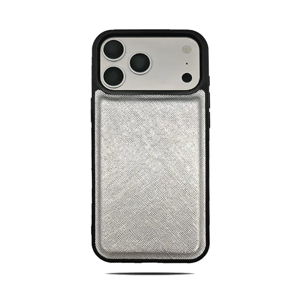 burgundy Fashion Saffiano Leather Business Phone Case for iPhone 17 16 15 14 13 Pro Max Elegant Shockproof Bumper Cover