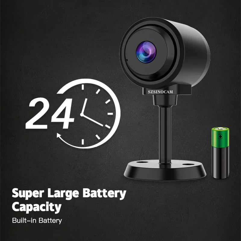 SZSINOCAM 3MP Mini Camera WiFi Wireless Monitoring Security Protection Remote Monitor Camcorders Video Surveillance Smart Home