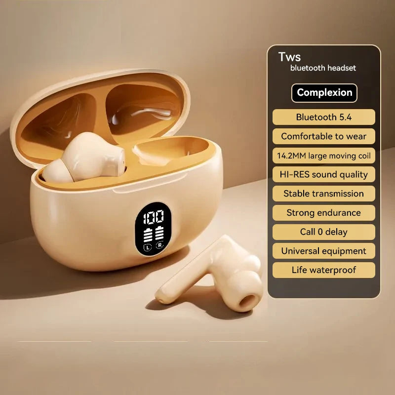 TWS In-Ear Wireless Earbuds Smart LED Display Touch Control Earphone HIFI Stereo Sound Bluetooth-Compatible 5.3 For Apple Xiaomi
