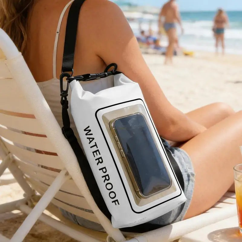 2026 New Sale 2L PVC Swimming Waterproof Bag Universal Waterproof Phone Cases Bag For Trekking