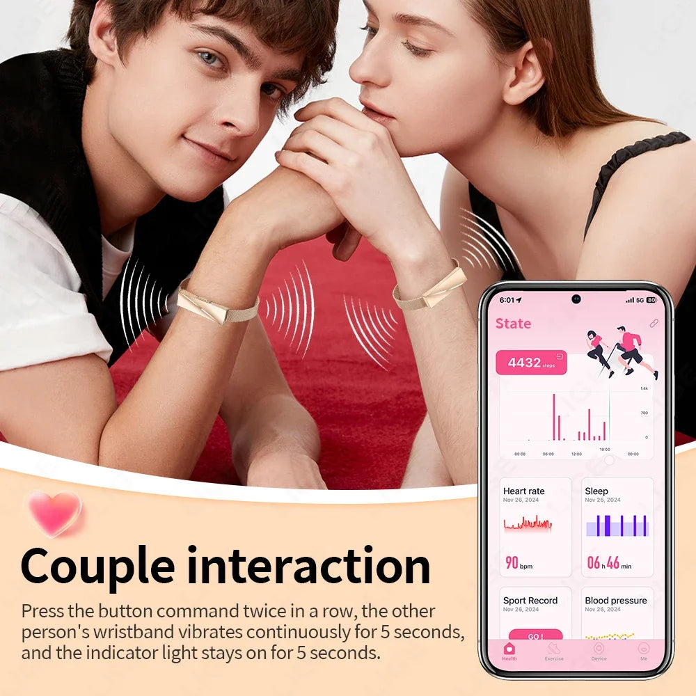 Global Version Smart Wristbands Bluetooth Smartband Fitness Tracker Heart Rate Blood Oxygen Sleep Monitor Health Smart Bracelet