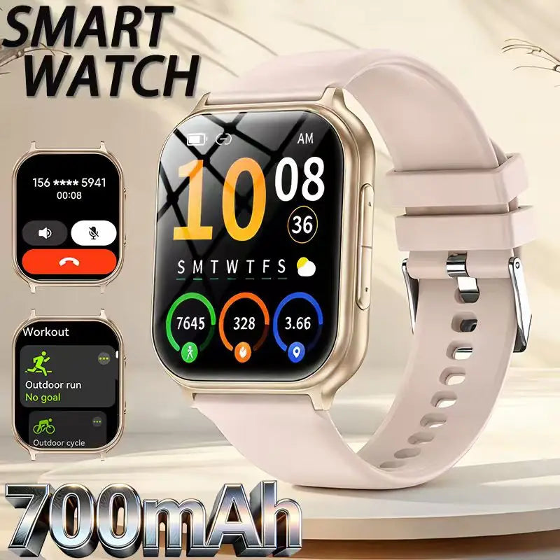 2026 smartwatch Bluetooth call IP68 waterproof, outdoor sports tracker, unisex, best gift