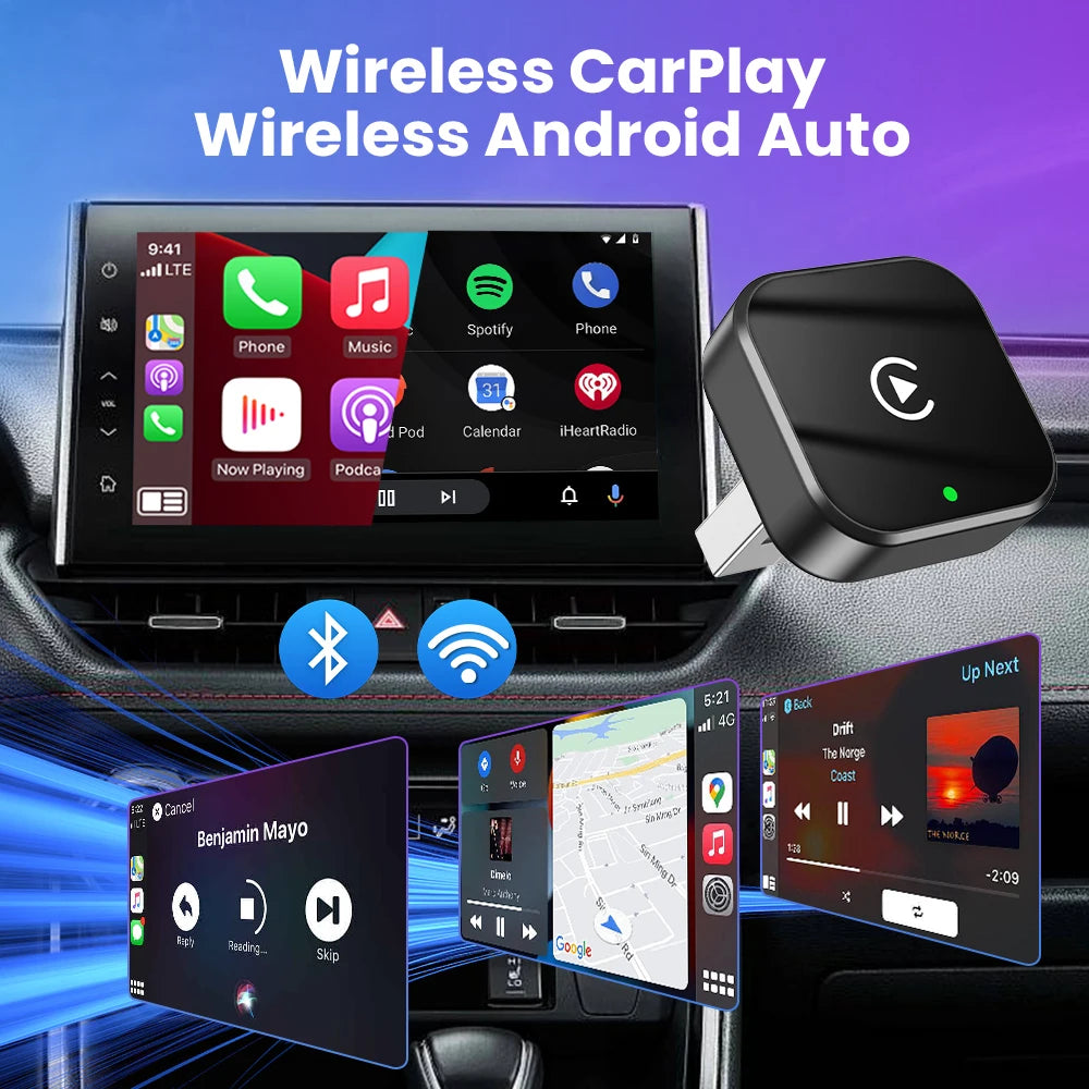 Wireless CarPlay & Android Auto Adapter
