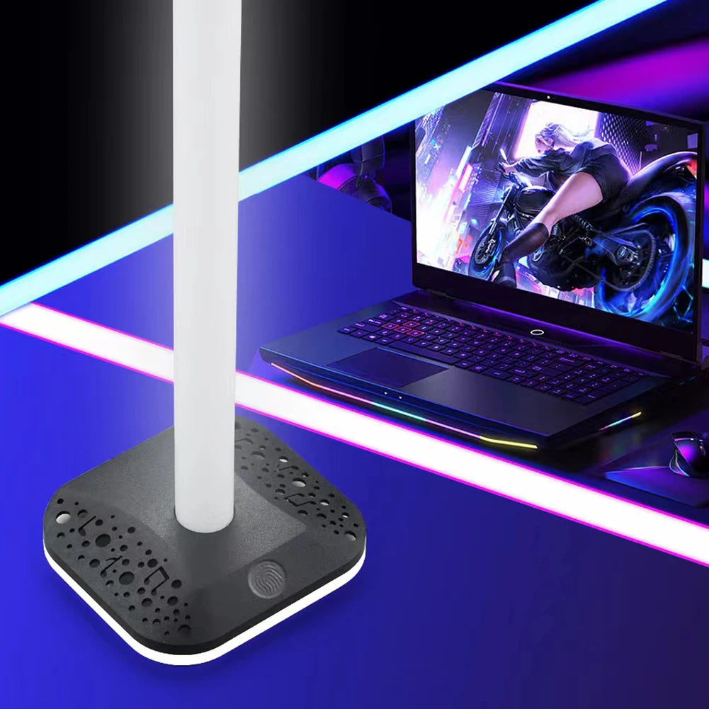 RGB Light Desktop Headphone Stand Anti Scratch Universal Earphone Holder Display Shelf PC Accessories Brightness Adjustable