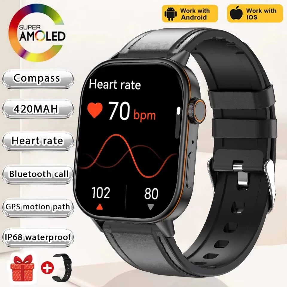 2026New Multifunctional SmartWatch Women Gift Built-in GPS Bluetooth Call Music Fitness Sports Bracelet Sleep Monitor watch Lady