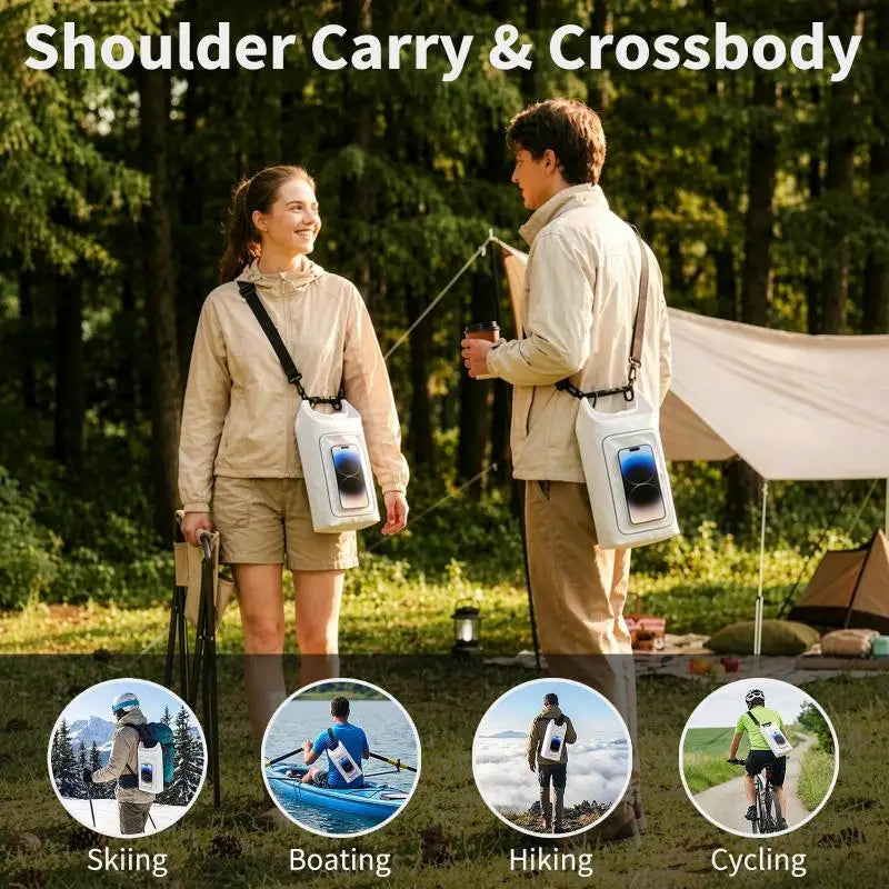 2026 New Sale 2L PVC Swimming Waterproof Bag Universal Waterproof Phone Cases Bag For Trekking