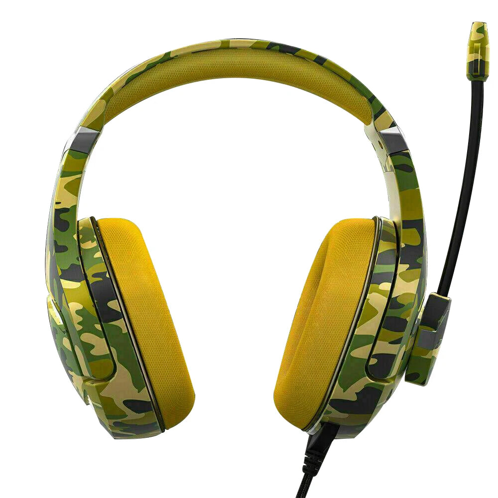 ONIKUMA K1B Pro Camo Elite Stereo Gaming Headset for PS4, Xbox, PC and Switch Brand new