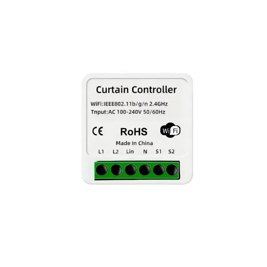 Smart Curtain Switch Intelligent Controllers Roller Blinds Shutter Motor Tuya WiFi/RF 433/WiFi&RF 433 Optional