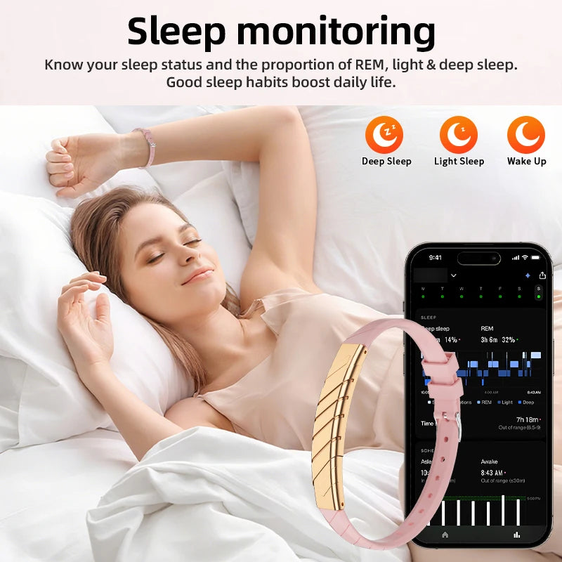 LIGE Fashion Smart Bracelet Health Heart Rate Sleep Monitor Sports Fitness Tracker Call reminder Men Women Smart Wristband Gift