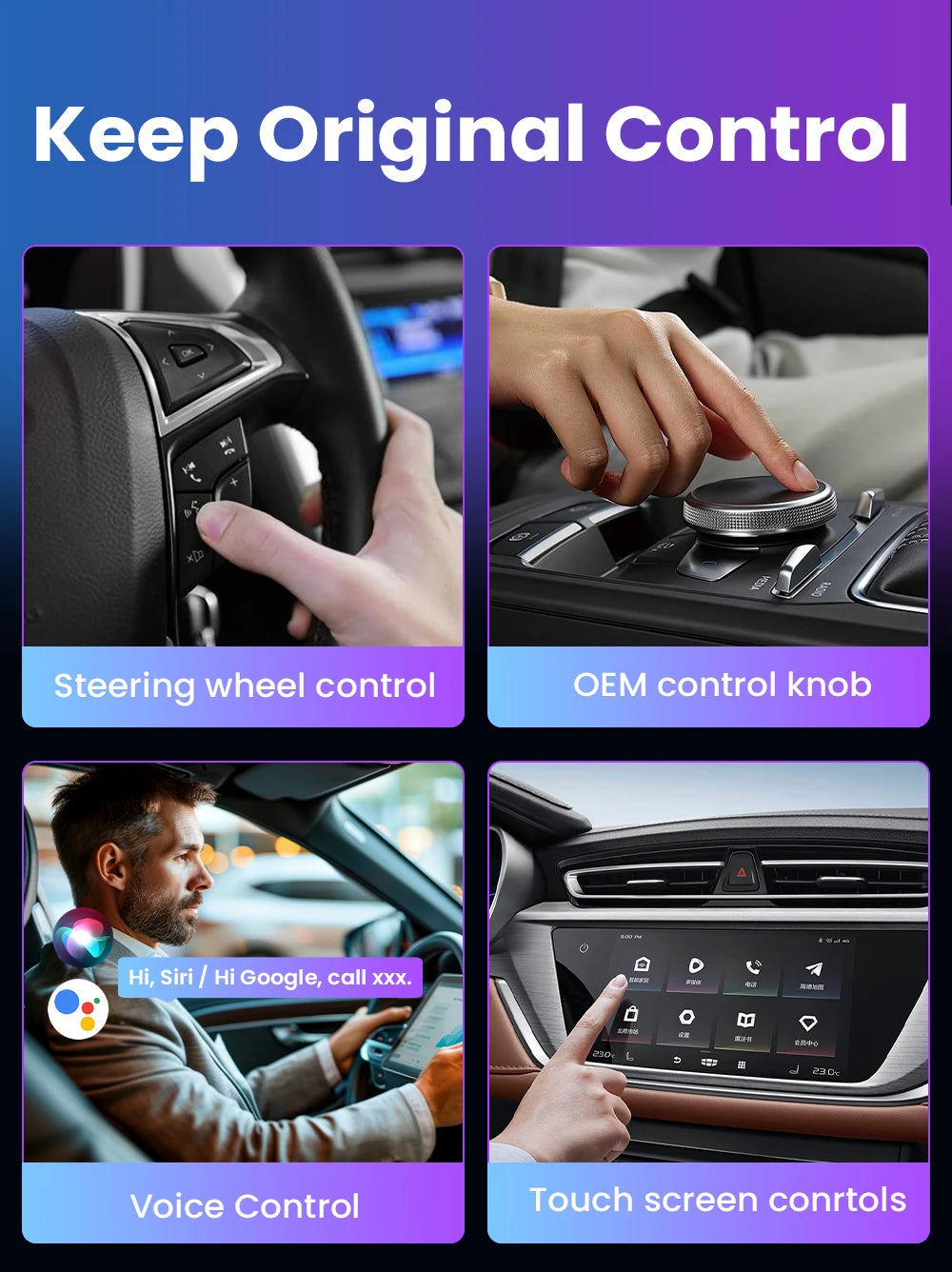 Wireless CarPlay & Android Auto Adapter