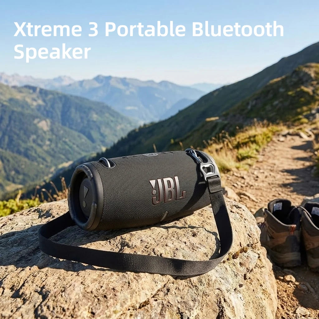 Xtreme 3 Portable Bluetooth Speaker Wireless Subwoofer Boombox IP67 Waterproof Outdoor Camping Travel Party Audio Player