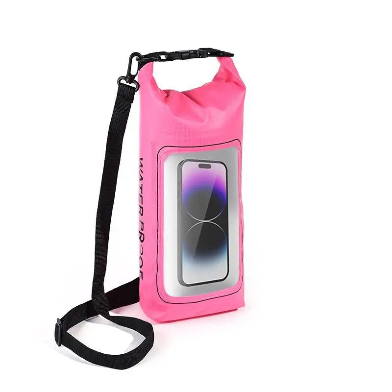 2026 New Sale 2L PVC Swimming Waterproof Bag Universal Waterproof Phone Cases Bag For Trekking