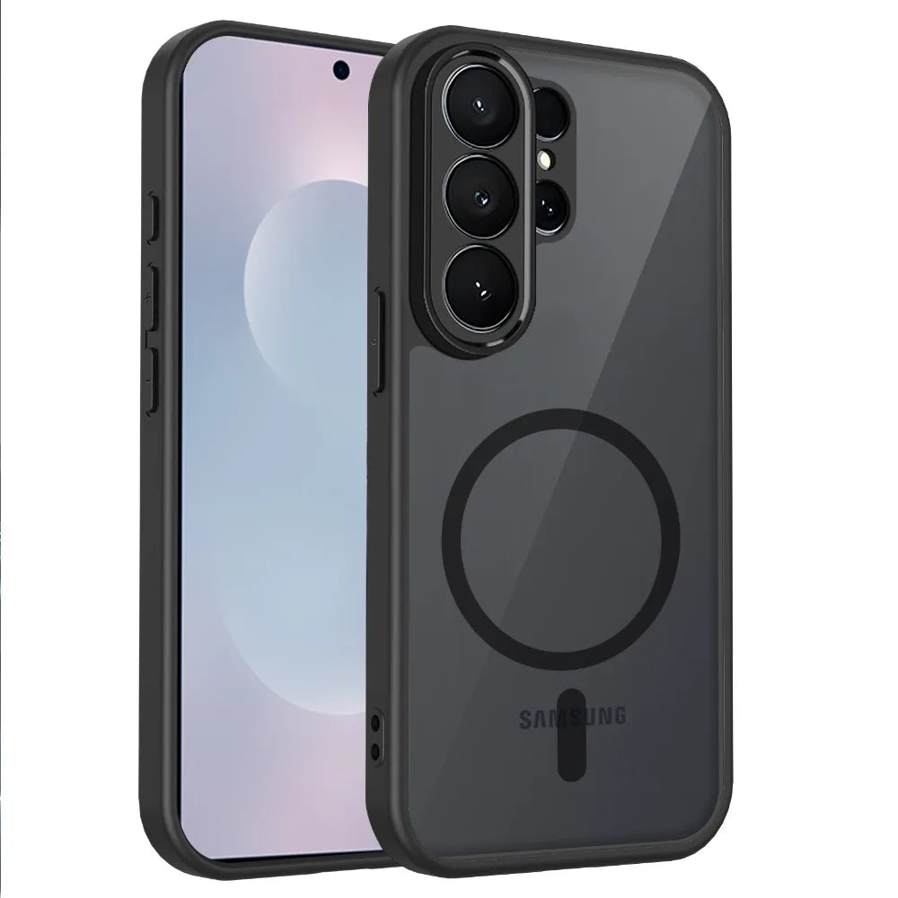 Luxury Matte for Magsafe Shockproof Protector Hard Cover Cases S26Ultra Magnetic Phone Case For Samsung S26 Plus S 26 Ultra