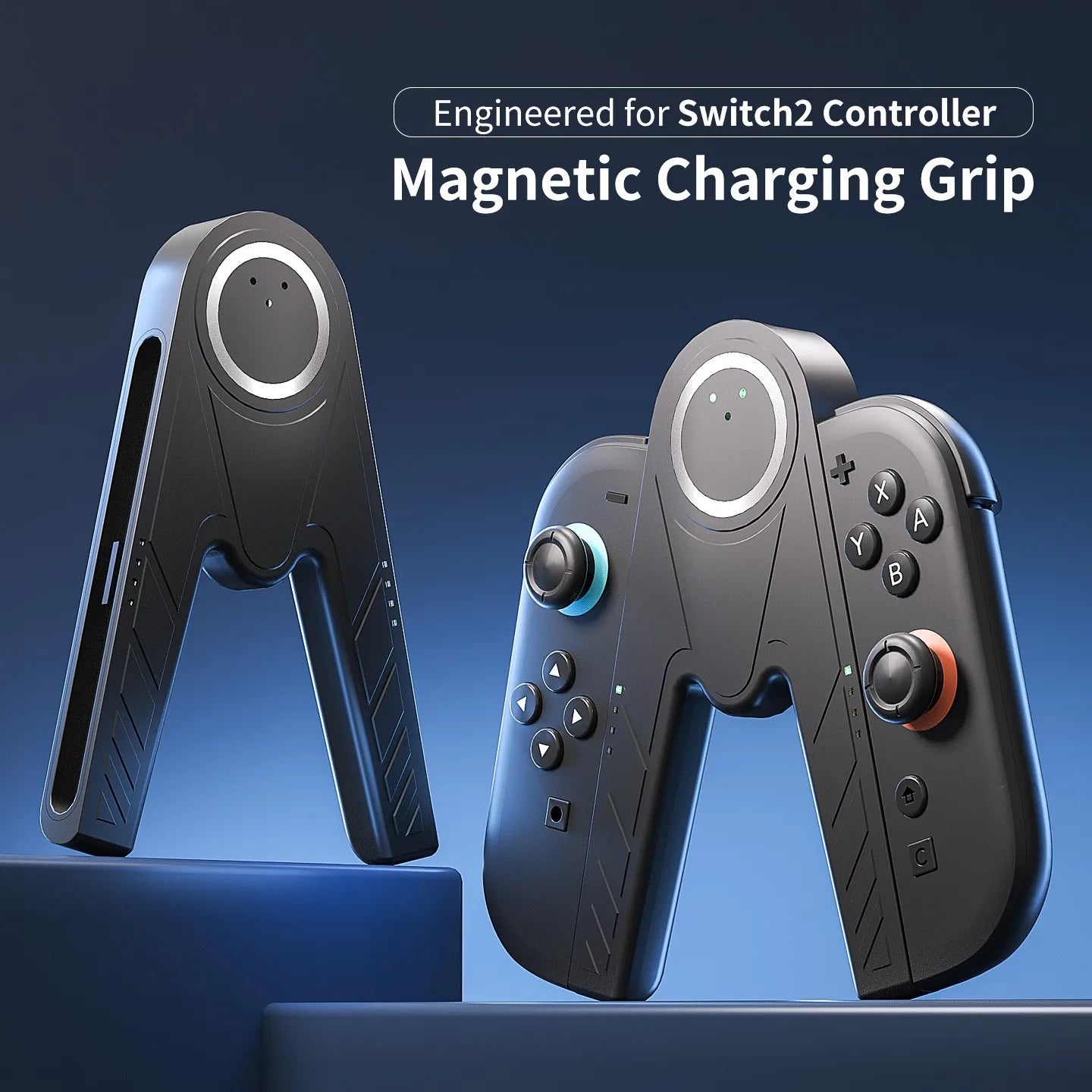 Special Charging Grip for Nintendo Switch 2 Joy-Con 2 Magnetic Charging Dock with Type-C Cable for Switch 2 Joy Con