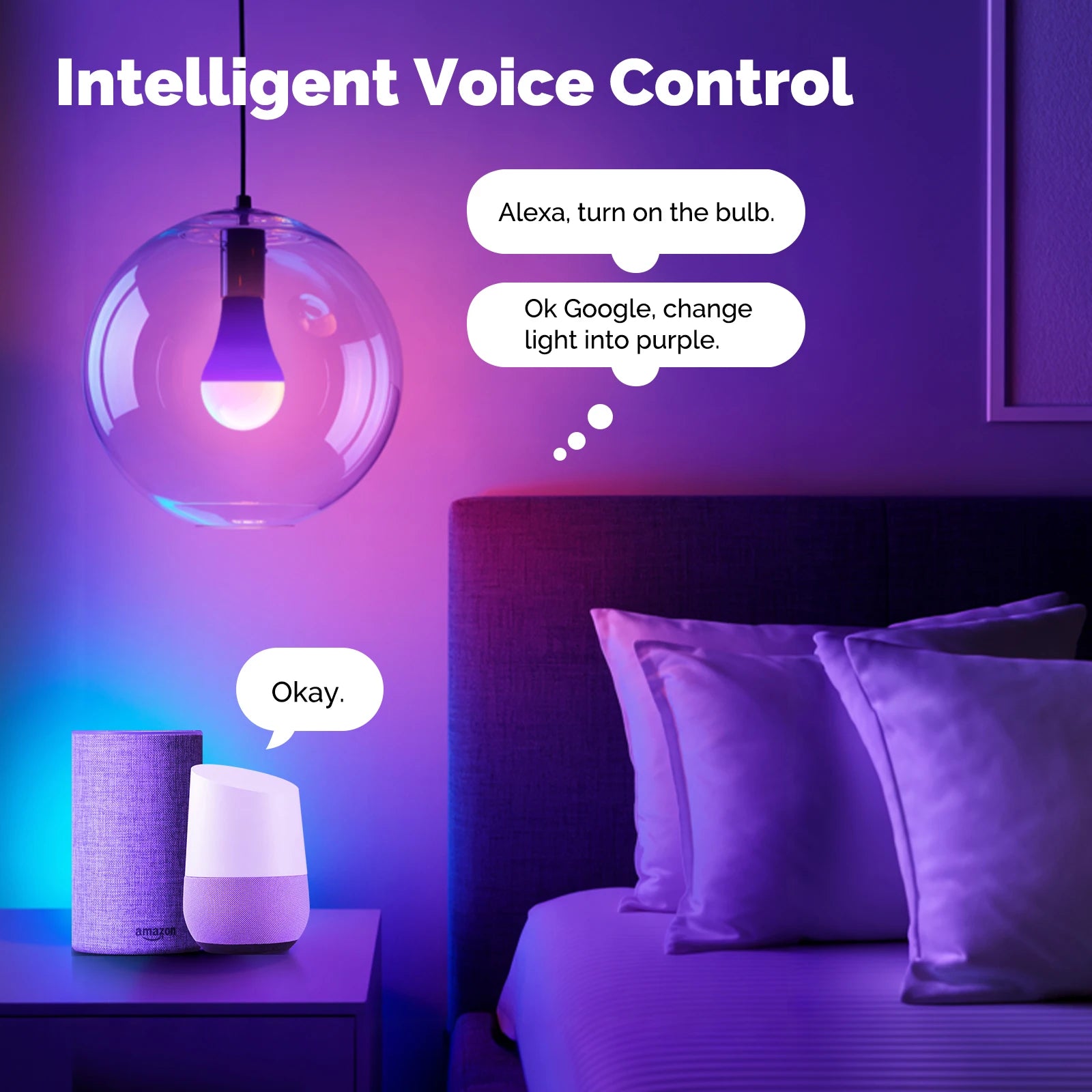 MOES Tuya Smart Zigbee LED Bulb 14W RGB C+W E27 Colors Dimmable 2700K-6500K Smart Life App Adjustable Control Alexa Google Home