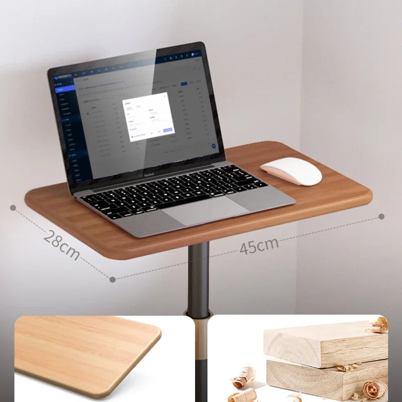 MoZhao Adjustable Laptop Stand Portable Desk Ergonomic Office Notebook Holder for MacBook Lifting Vertical Computer Stand