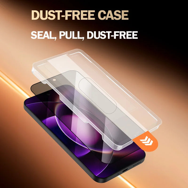 LeReach CF For Xiaomi 17T Pro / 17T 2pcs Privacy Tempered Glass Anti-Glare With Dust-Free VistaGuard Screen Protector