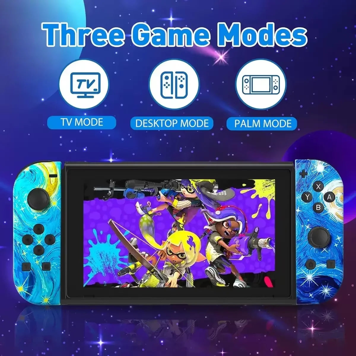 RGB Wireless Controllers for Nintendo Switch / OLED / Lite