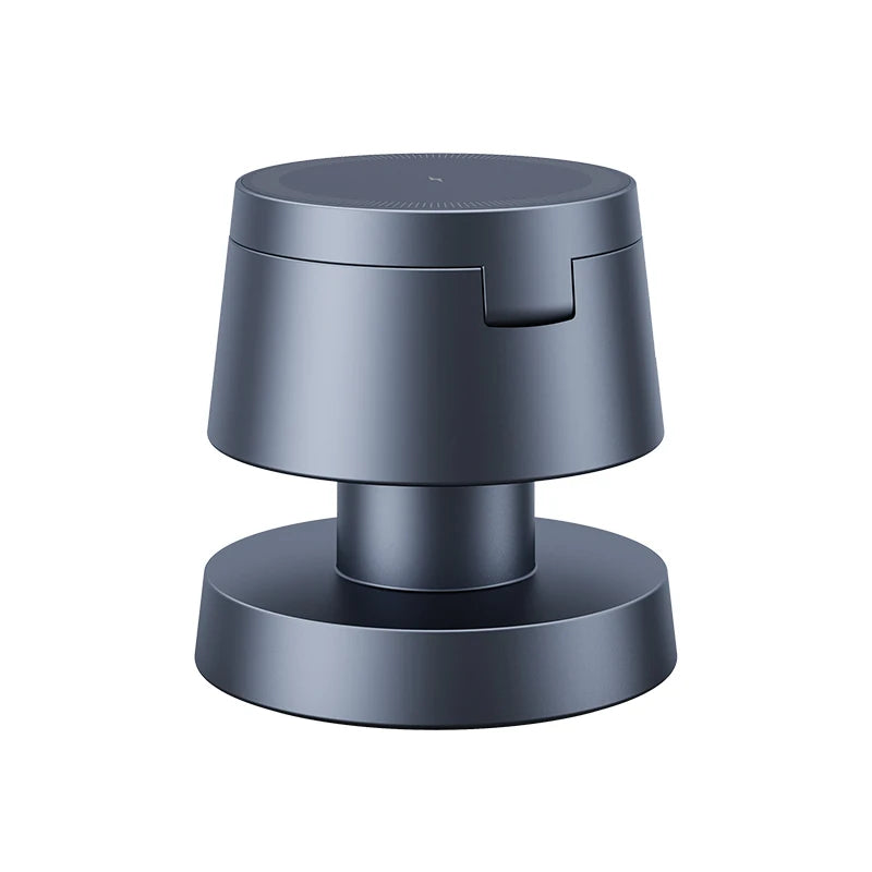 TIMESS Night Light Mashroom Wireless Charger For IPhone 17 16 15 14 13 12 PRO MAX FOR Apple Watch Series Ultra 11 10 9 8 7 6 5 4 2 For Airpods 3 2 Pro Charging Station Stand Pads 3 in 1 Ambient Light Small Size Strong Magnrti