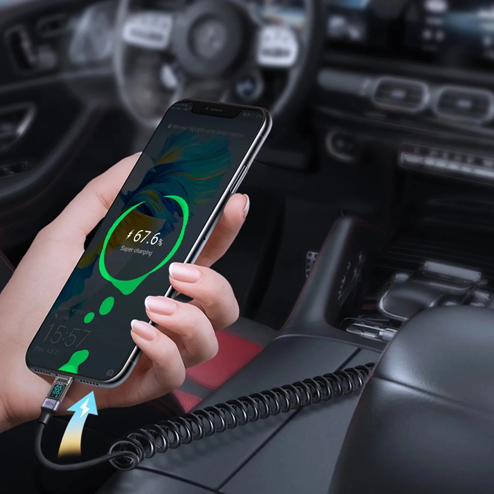 Right-Angle USB-C Cable