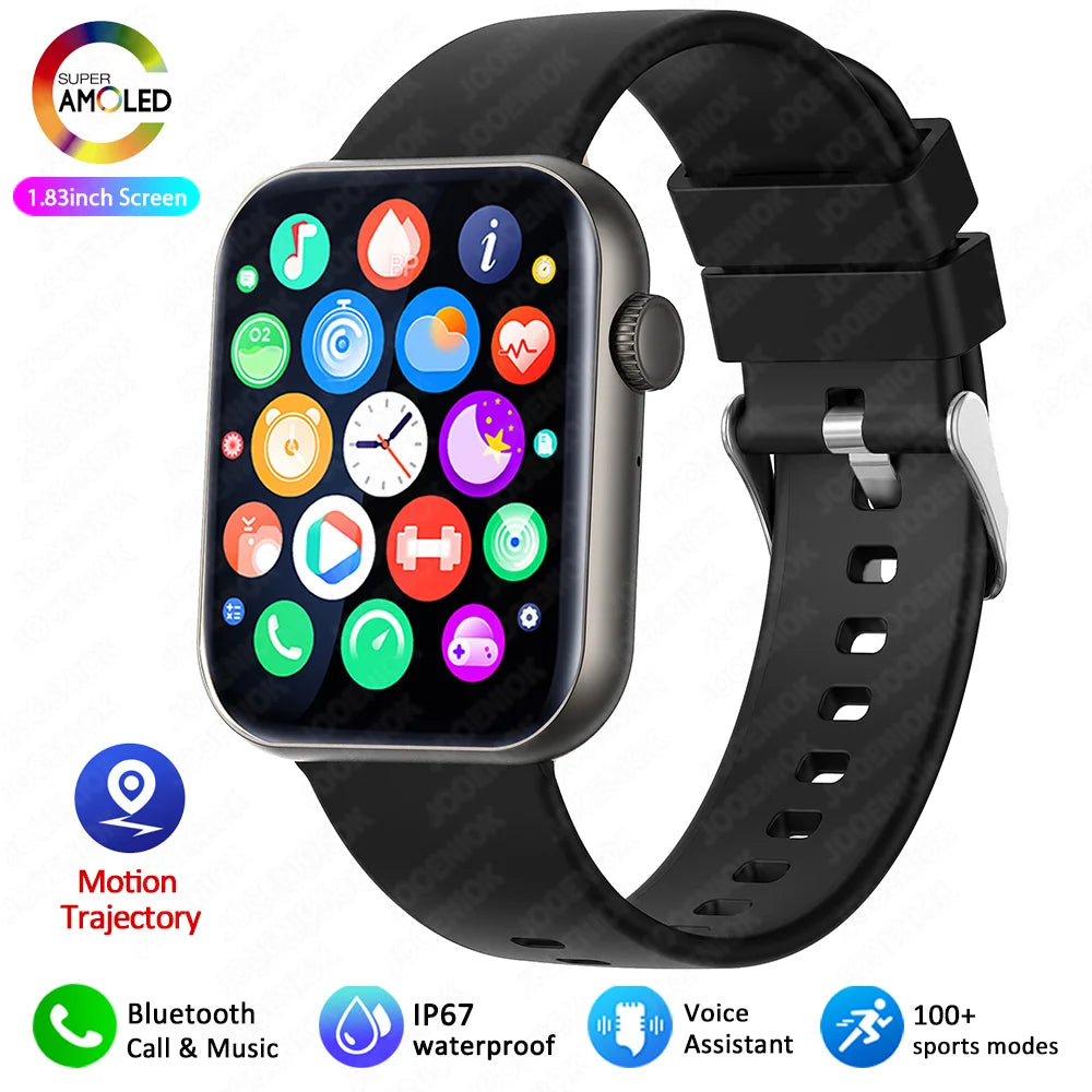 2025 New Smart Watch Men Women Waterproof Support 120 Sports ECG+PPG 1.81 inch Bluetooth Call Smart Watch For Apple DT Watch 10