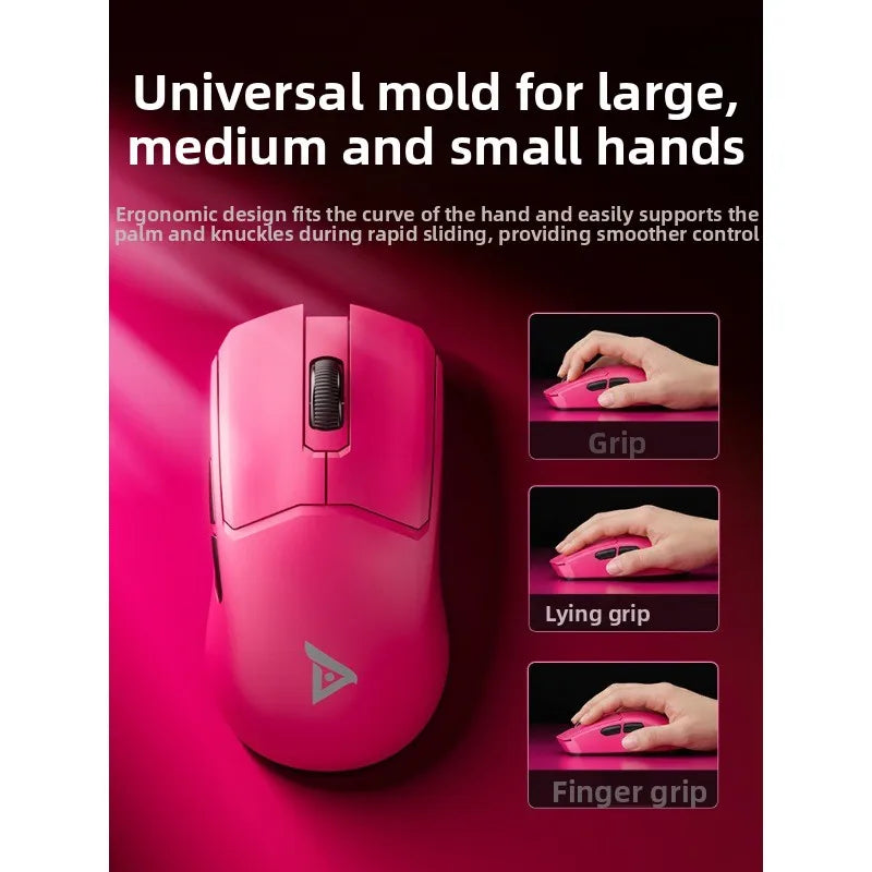 Taidu 808 Talon 3395 Wireless Tri-mode Gaming Mouse, Lightweight, for E-sports, PC & Office, Delta