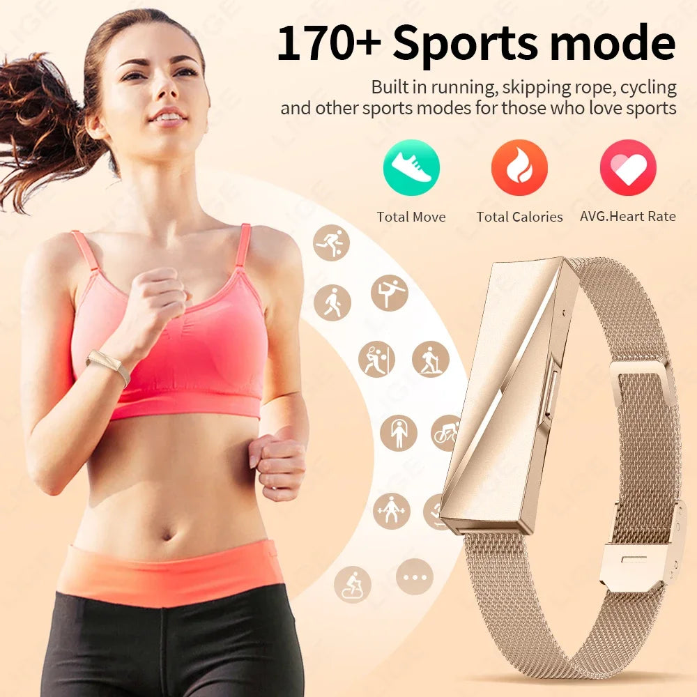 Global Version Smart Wristbands Bluetooth Smartband Fitness Tracker Heart Rate Blood Oxygen Sleep Monitor Health Smart Bracelet