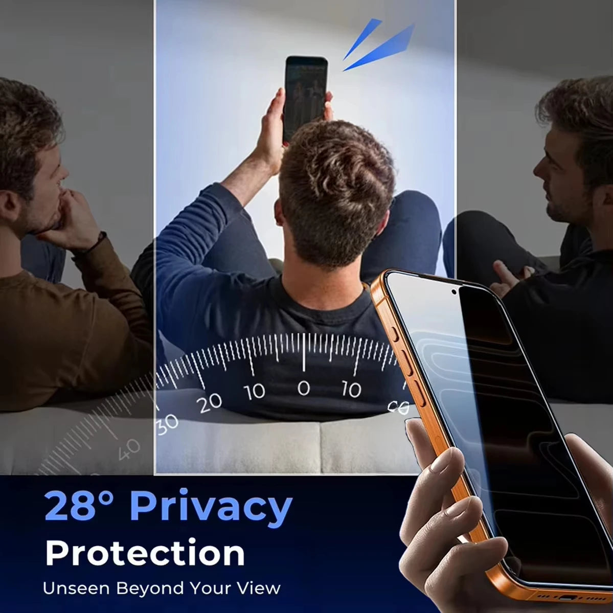 1-4PCS Privacy Tempered Glass For iPhone 17 Pro Max 16 13 11 15 14 16e 12 Mini XR X Xs 7 8 Plus Air Anti Spy Screen Protector