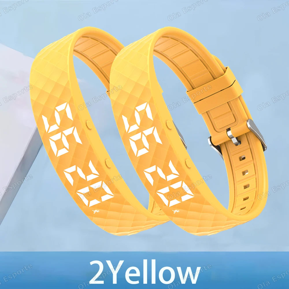 Smart Multifunctional Wristband Fitness Bracelet IP65 Waterproof Sport LED Activity Sleep Tracker Smart Watch Pedometer New 2025