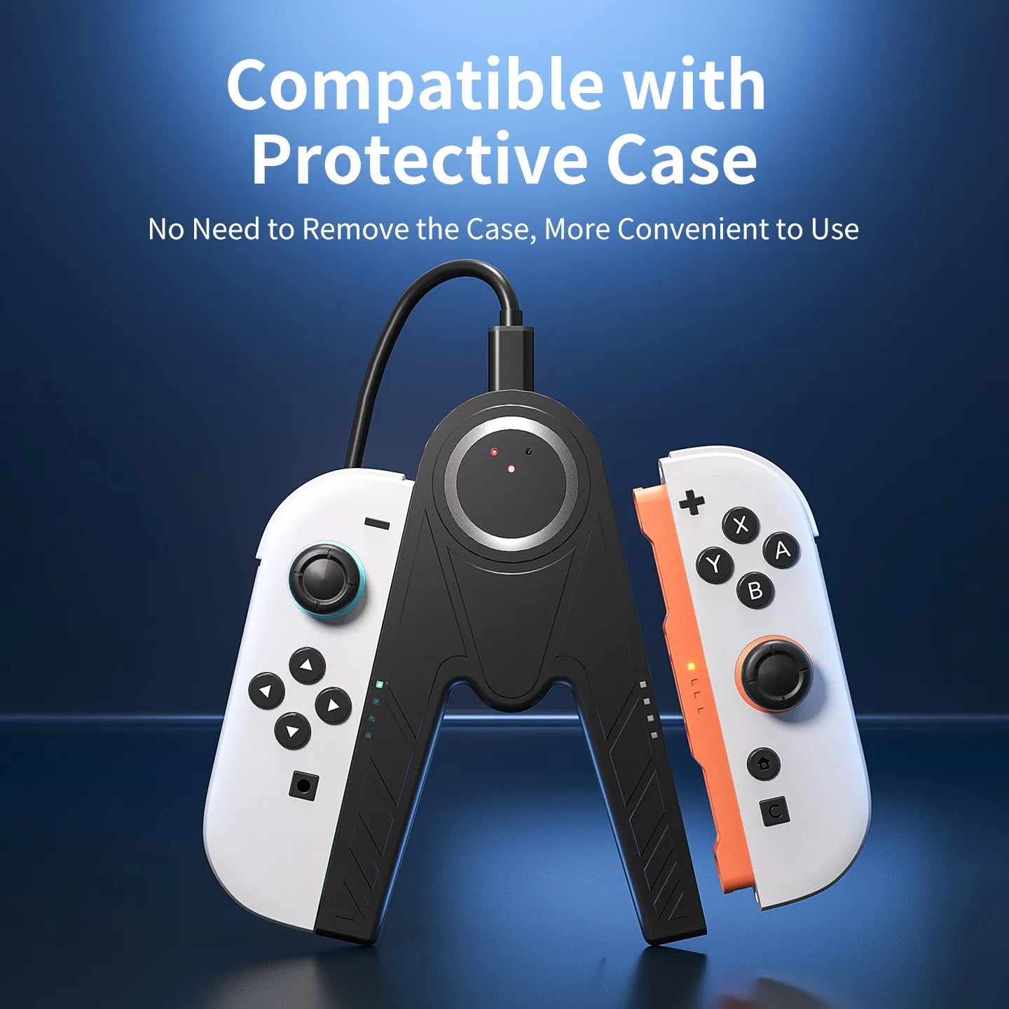 Special Charging Grip for Nintendo Switch 2 Joy-Con 2 Magnetic Charging Dock with Type-C Cable for Switch 2 Joy Con