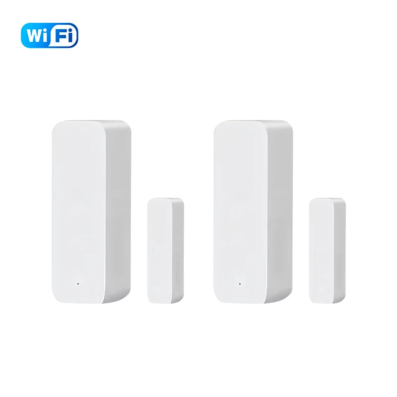 Tuya Smart WiFi Door Sensor Window Contact Alarm, Wireless Home Security Burglar Sensor, Smart Life, Alexa Google Assistant