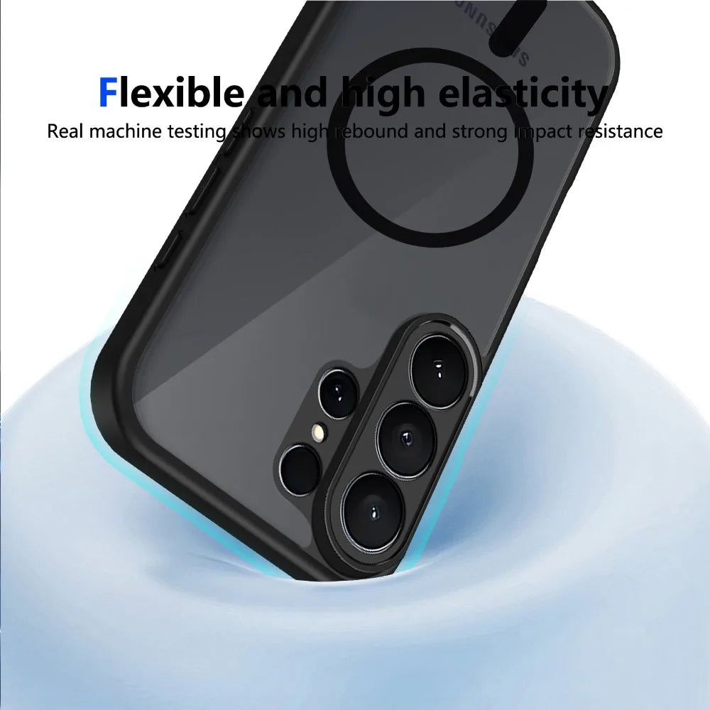 Luxury Matte for Magsafe Shockproof Protector Hard Cover Cases S26Ultra Magnetic Phone Case For Samsung S26 Plus S 26 Ultra