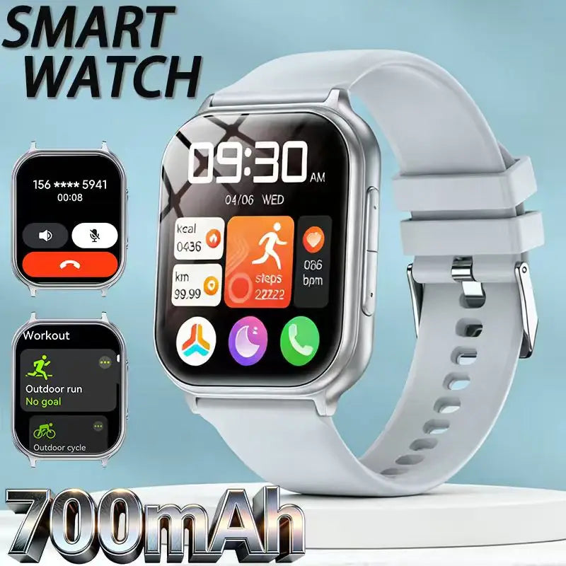 2026 smartwatch Bluetooth call IP68 waterproof, outdoor sports tracker, unisex, best gift