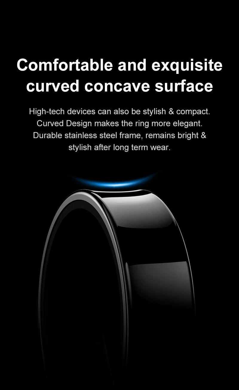R09 smart health ring is comfortable and stylish.